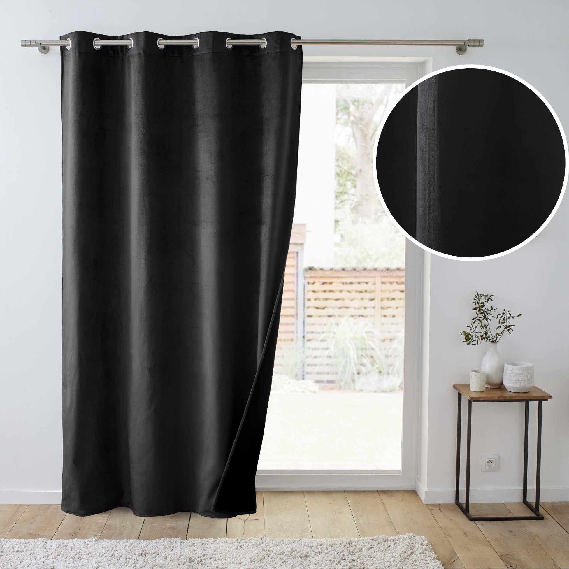 Rideau Doublure Thermique Ombre 135x260 Cm - Polyester Isolant