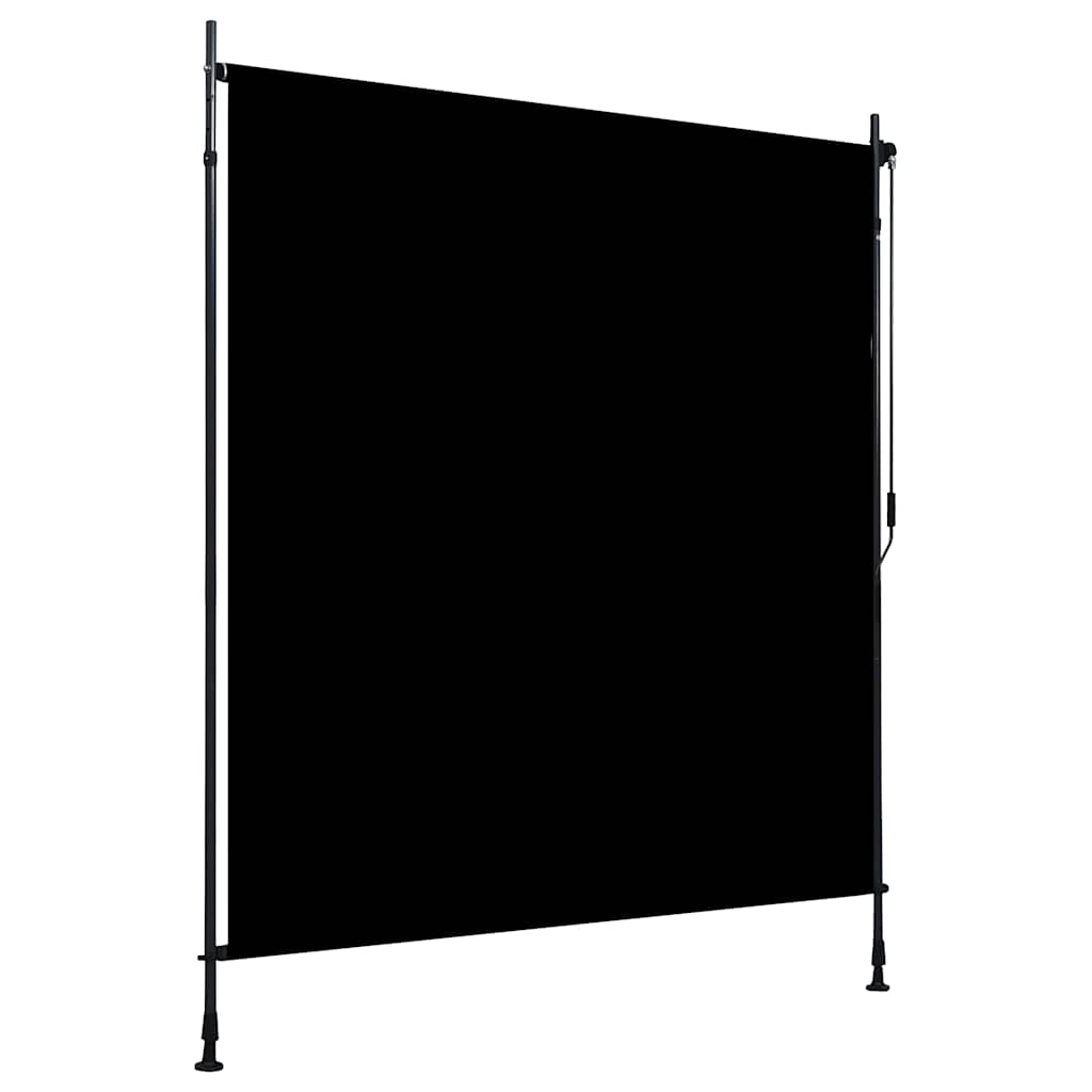Estor enrollable exterior de 200 x 270 cm, color antracita.