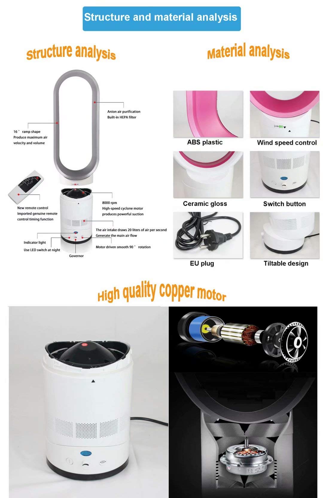 Ventilateur sans pale 16