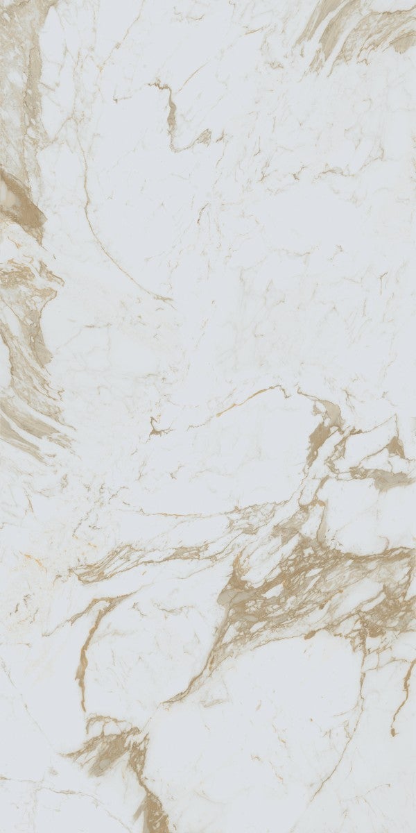 Carrelage sol/mur effet marbre brillant VENTURA GOLD L.120 x l.60cm - 3