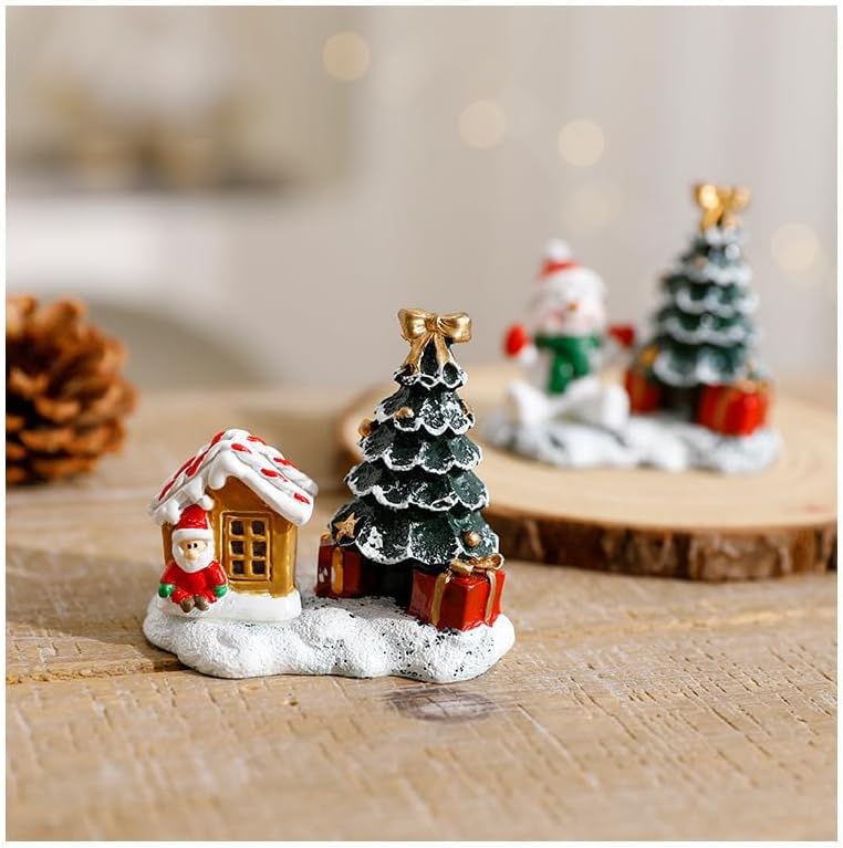 NUOBESTY Petit Modèle De Villa Mini-Cadeau Danniversaire Jouets Dar Chalet De Poupee Kit De Maison De Poupee Bricola Amz