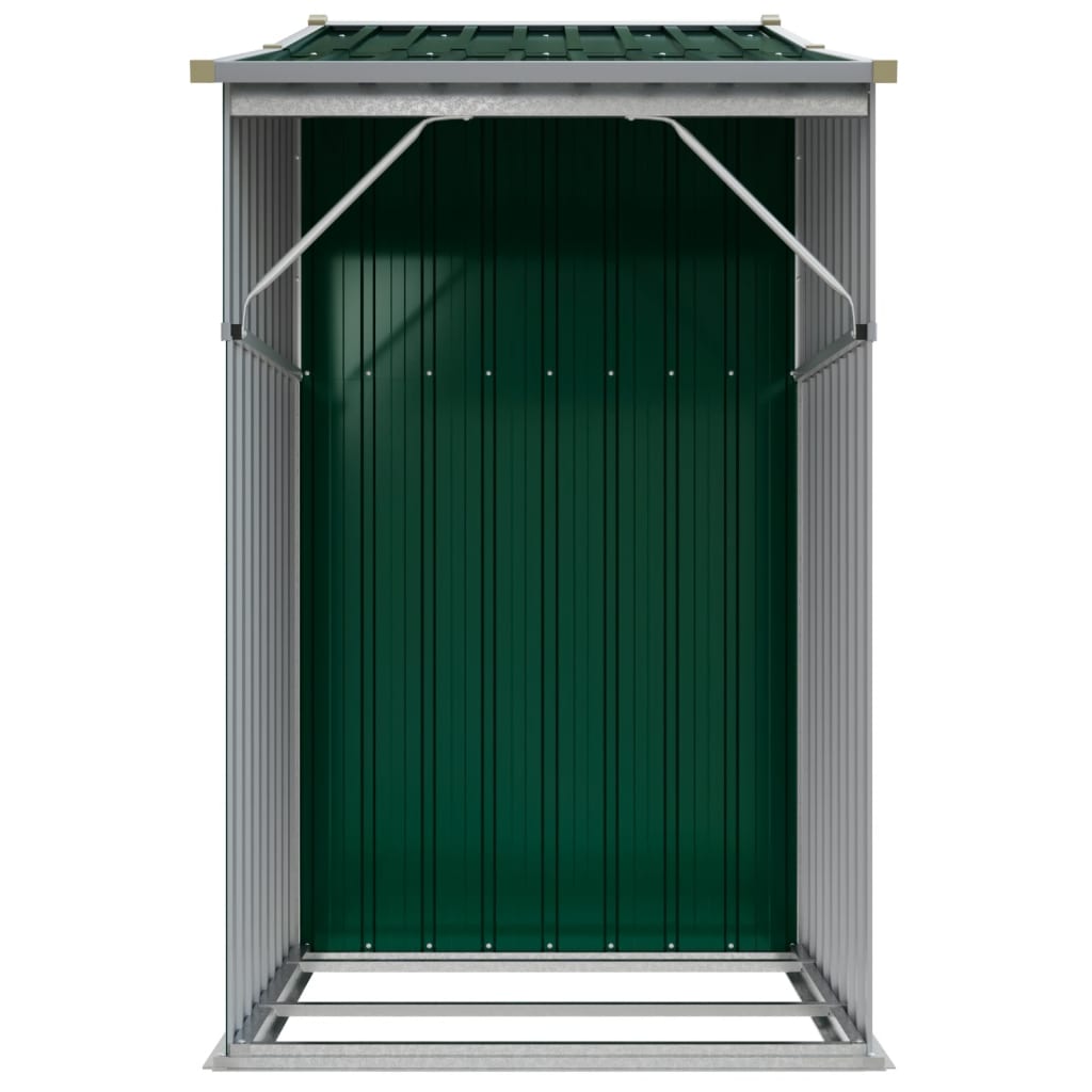 Maison Exclusive - Abri de jardin vert 277x93x179 cm acier galvanisé - 5