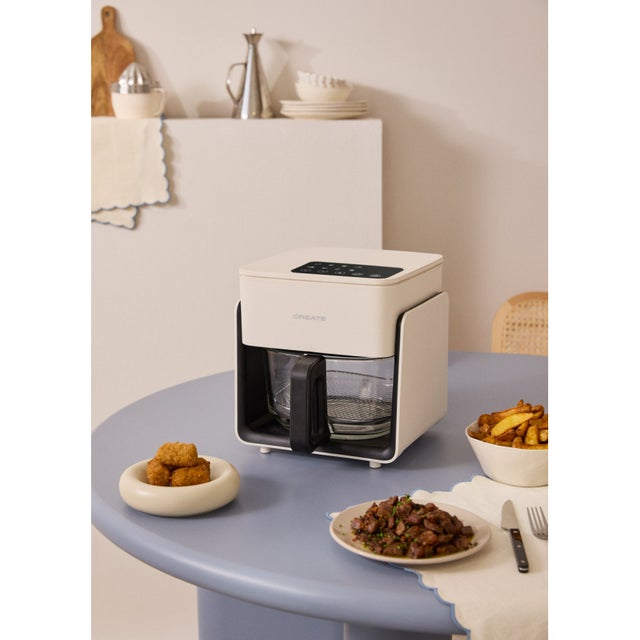 AIR FRYER STUDIO CRYSTAL - Freidora de aire de cristal 4.2L, 1300W