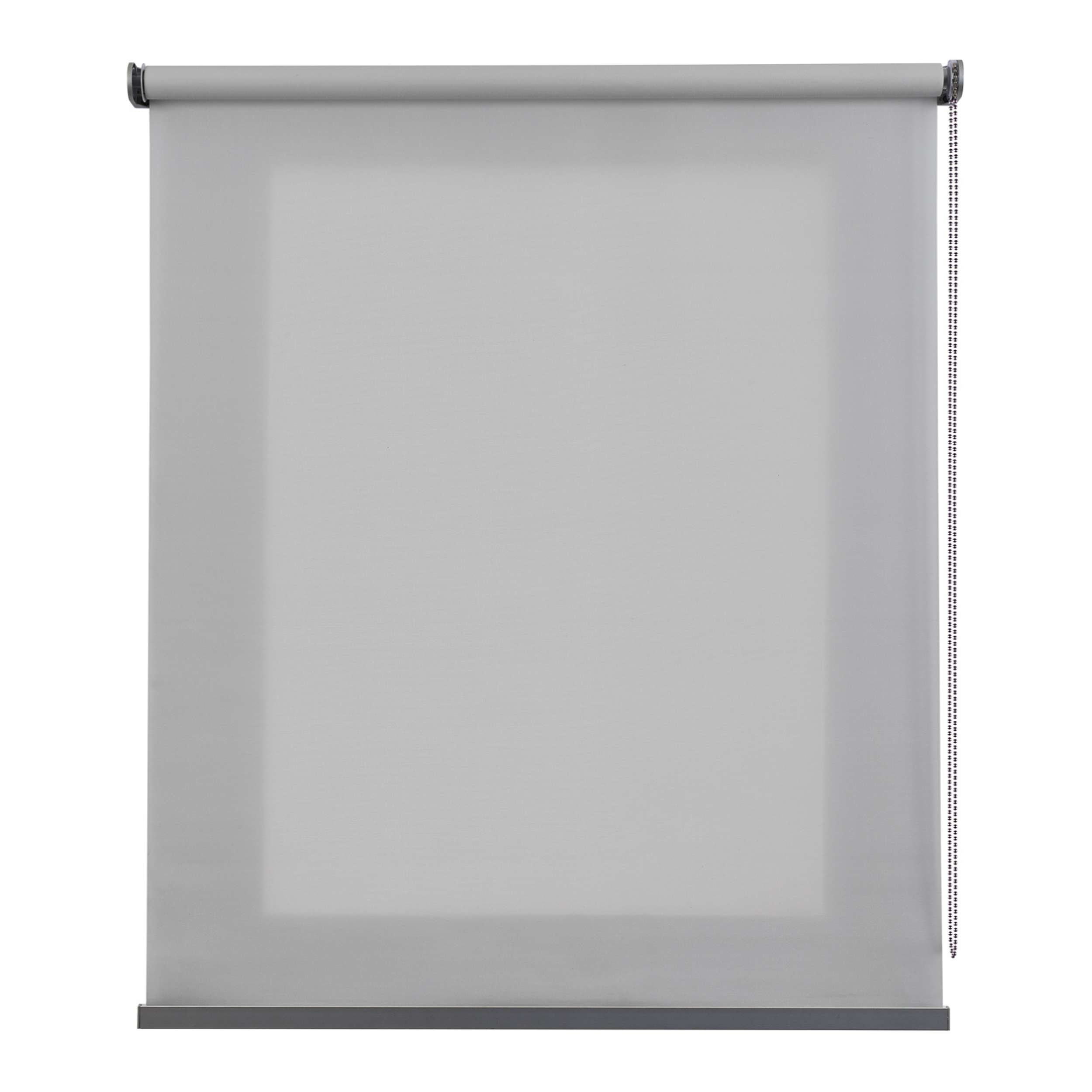 Roleta Premium Półprzezroczysta z Aluminiowym Wykończeniem Szara 180x250 cm