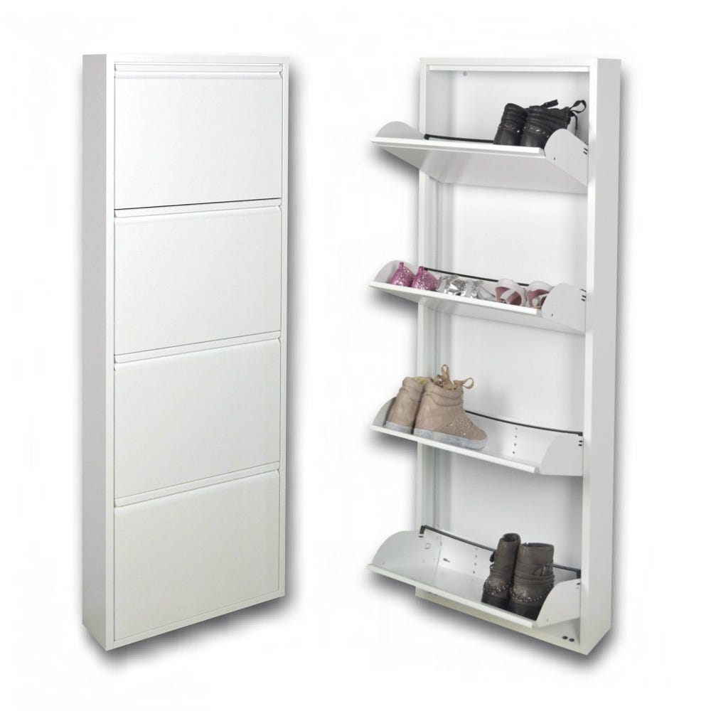 Scarpiera 10 Ripiani, Metallo, Fai da Te, Salvaspazio, Ingresso Soggiorno Camera Cucina, 45 x 30 x 174 cm, Nero | Leroy Merlin Scarpiera 10 Ripiani, Metallo, Fai da Te, Salvaspazio, Ingresso Soggiorno Camera Cucina, 45 x 30 x 174 cm, Nero | Leroy Merlin