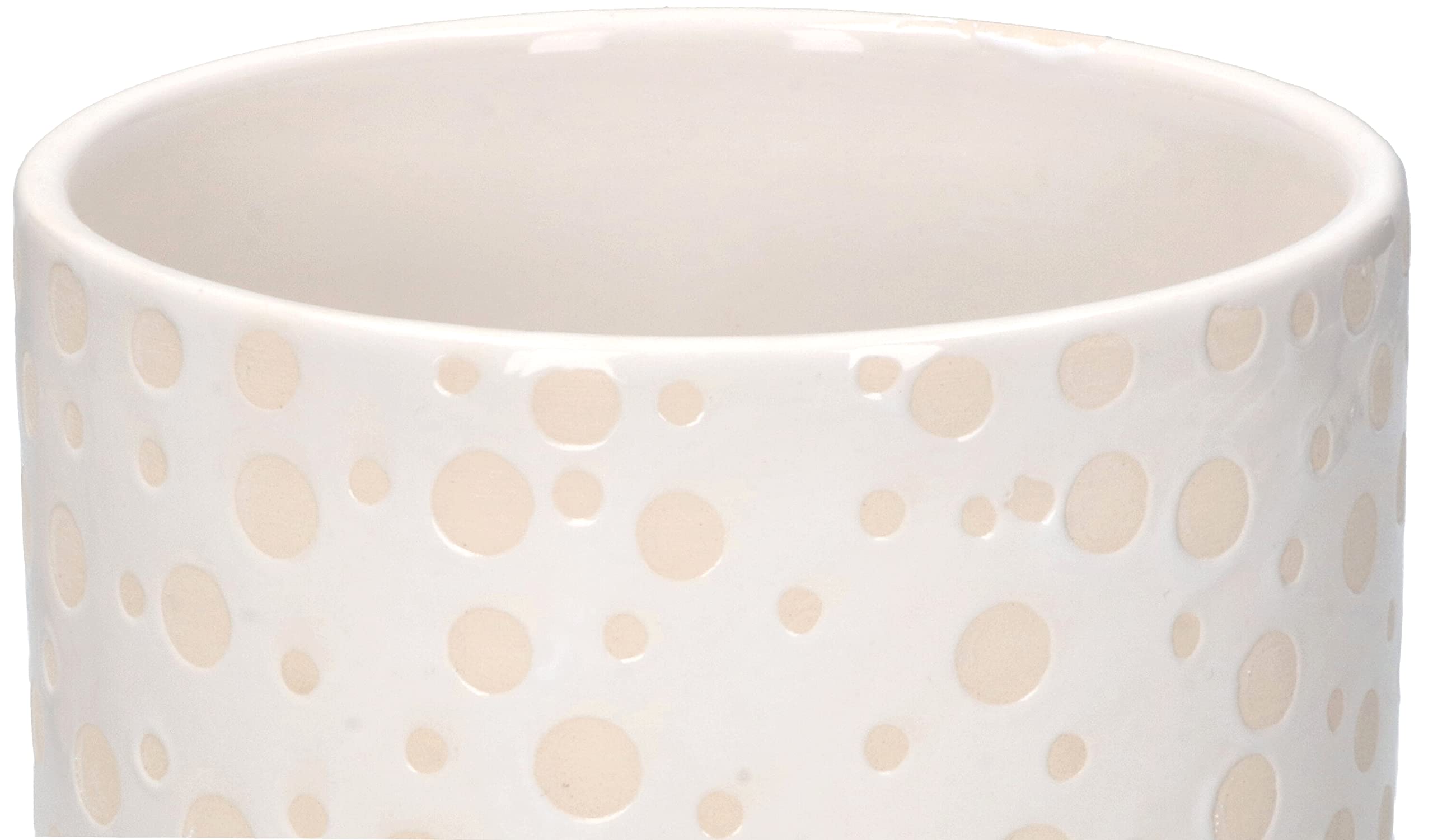 Doniczka szkliwiona fi12 donica osłonka ceramiczna - KOTARBAU - 5