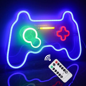 Panneau Lumineux Néon USB - Décoration Murale Vice City - Style Rétro Années 80 - Pour Chambre, Salon, Bar