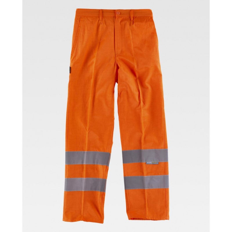 Pantalon Haute Visibilité EN471 avec bandes réfléchissantes et taille élastique – Workteam jusqu’à 2XL - 3