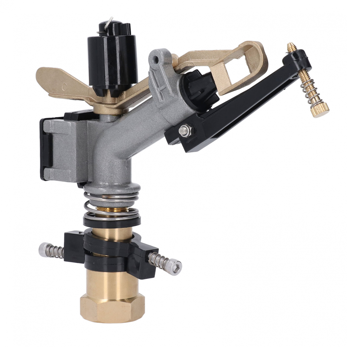 Jeffergarden Pistola Ad Acqua Per Irrigazione A Palo Lungo - Spruzzatore Da Giardino Con Interruttore E Connettore Rapido G3/4, In ABS, Per Serra, Piantine E Agricoltura