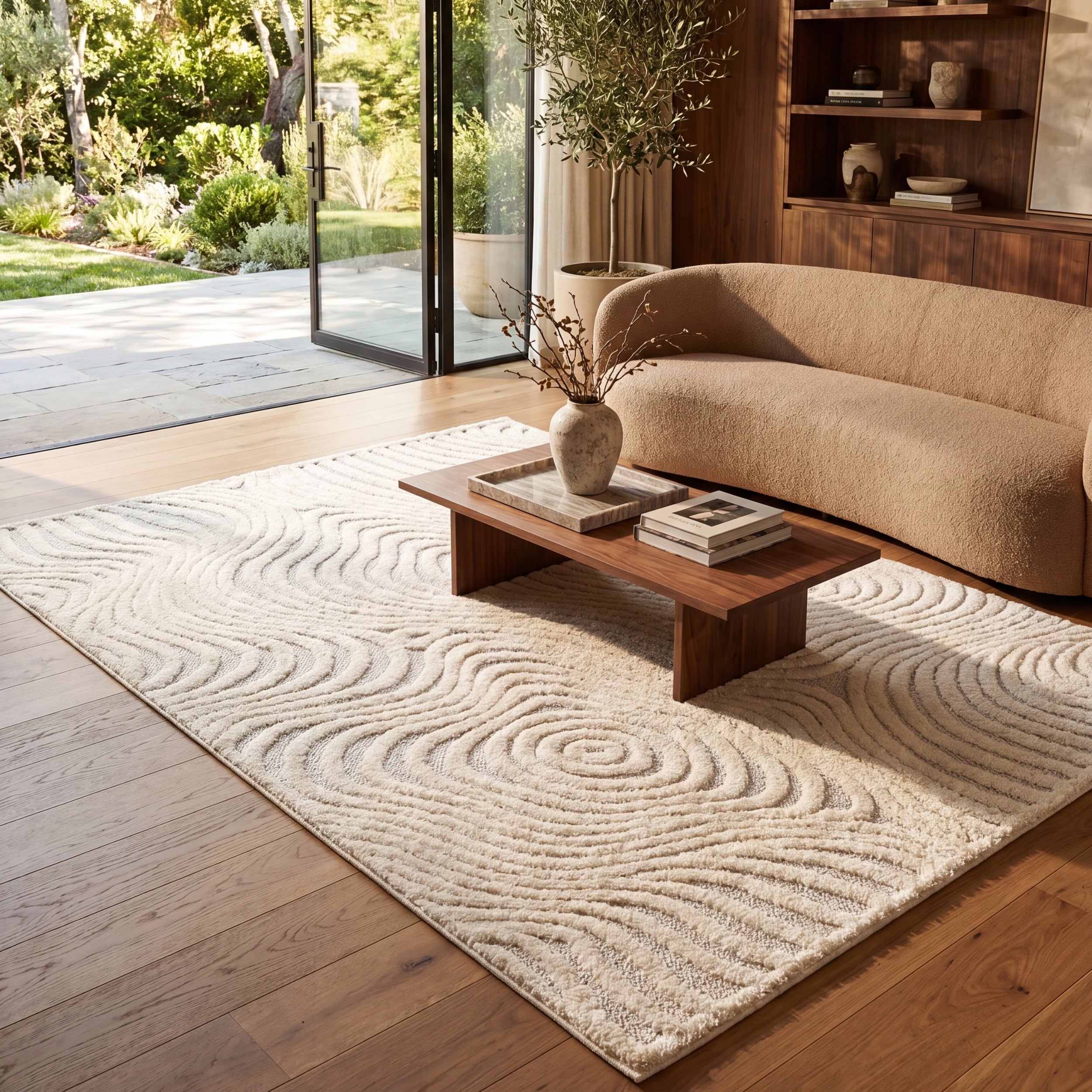 Dywan boho Cora 160x230 cm OEKO-TEX kremowy - 3