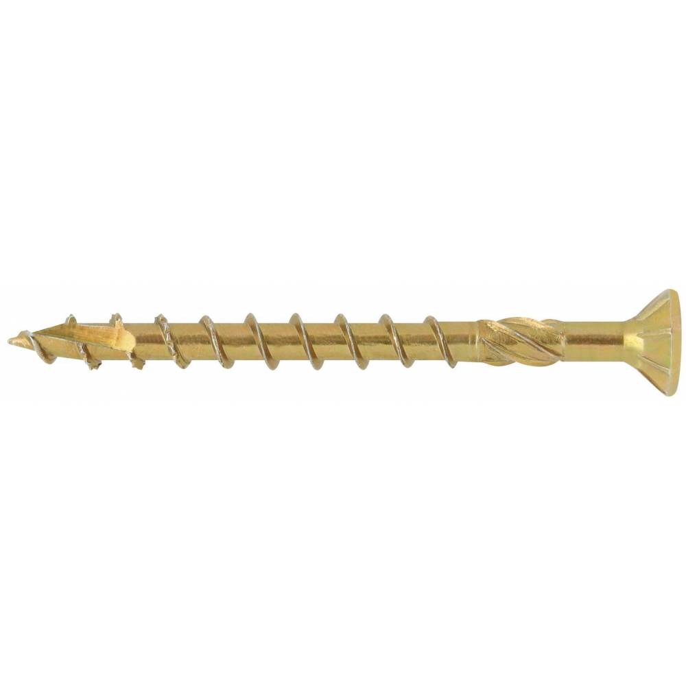 Lot De 4 Vis Torx à Tête Fraisée ZP Pour Bois – 50 Mm, Avec Pack Gratuit De 2000 Vis Offertes