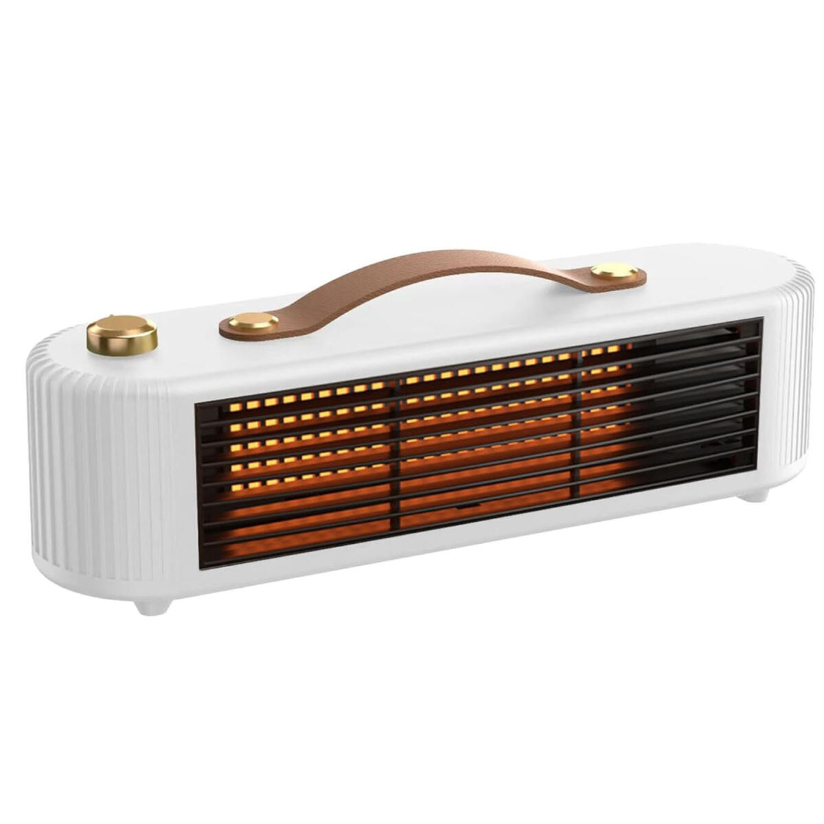 Calefactor cerámico, mini calefactor eléctrico, blanco | Leroy Merlin