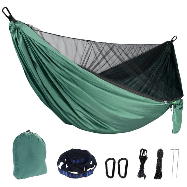 Amaca Da Campeggio Ultraleggera Chihee – Portata 300 Kg (660 Libbre), Nylon, Blu Scuro