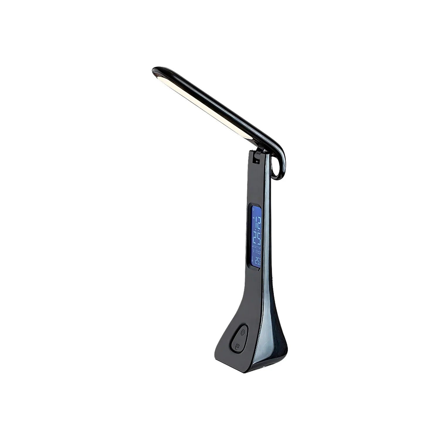 Lampka biurkowa z wyświetlaczem czarna wbudowany LED 7W Amato 74041 Rabalux