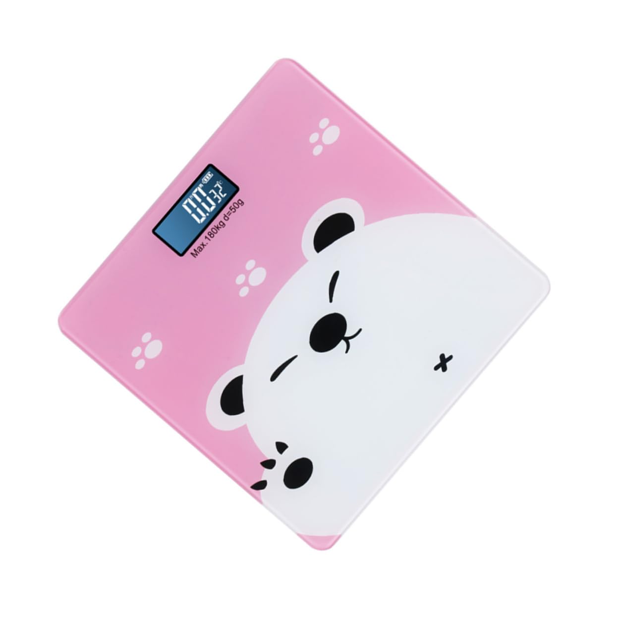 Stylowa cyfrowa waga dla niemowląt, elektroniczna waga dla niemowląt, dzieci, dorosłych i zwierząt domowych, maksymalna nośność 180 kg. - 2