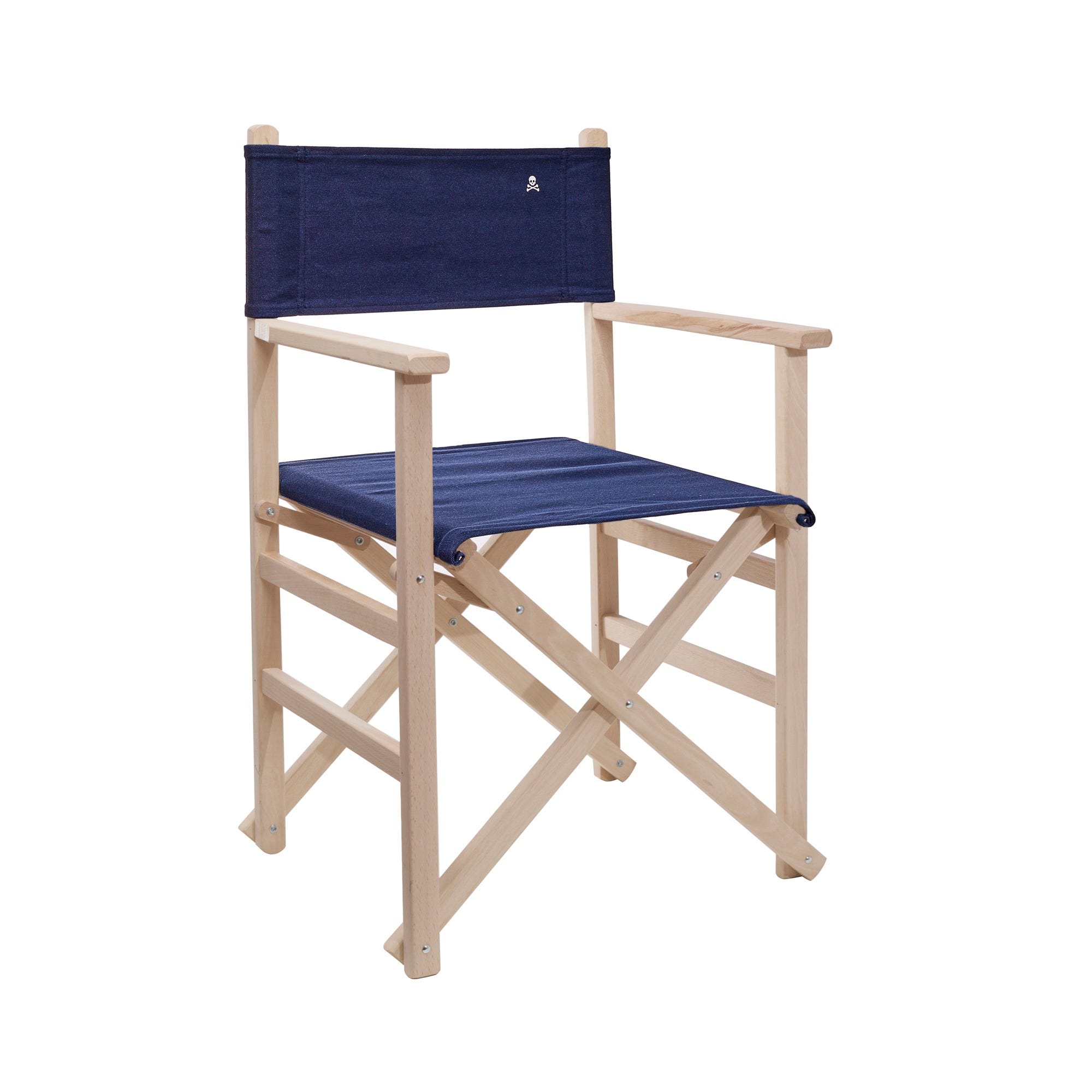 SKLUM Chaise De Réalisateur De Jardin Pliante En Bois Ridley - Siège Iconique Et Confortable Pour Extérieur