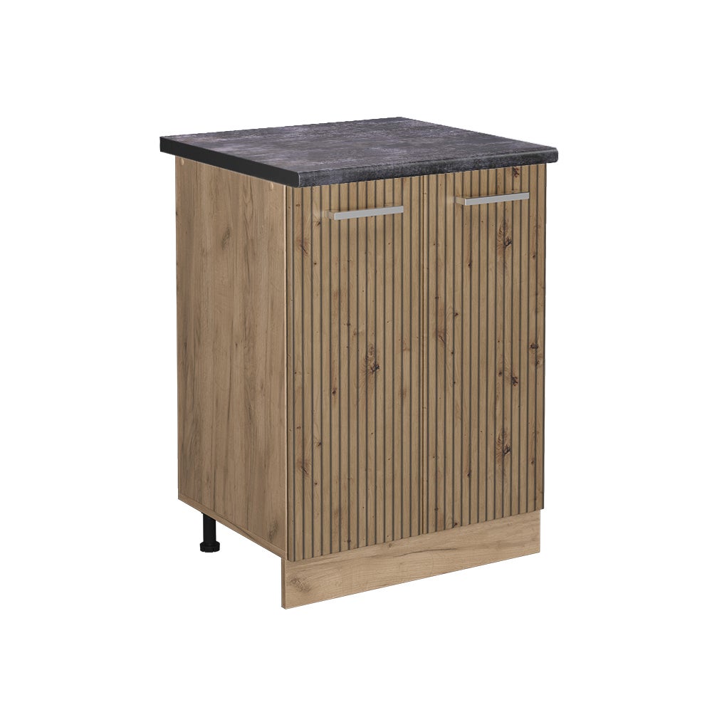 Vicco Szafki kuchenne R-Line, Dąb rzemieślniczy, 60 cm , BP Antracyt
