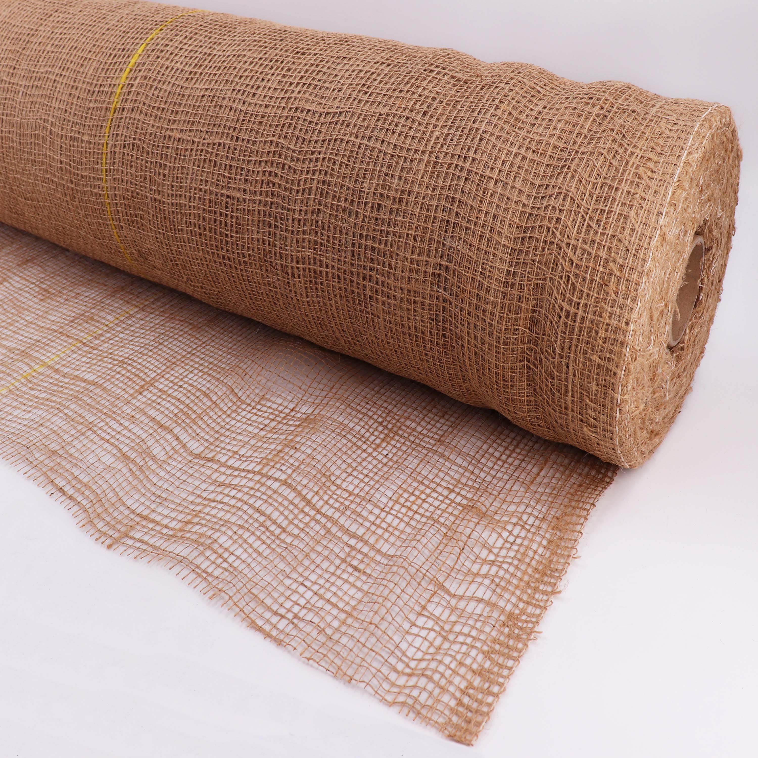 5m x 1m tissu de jute 105g/m² tapis de jute jute de jardin tissu de jute toile de jute ruban de jute - 5