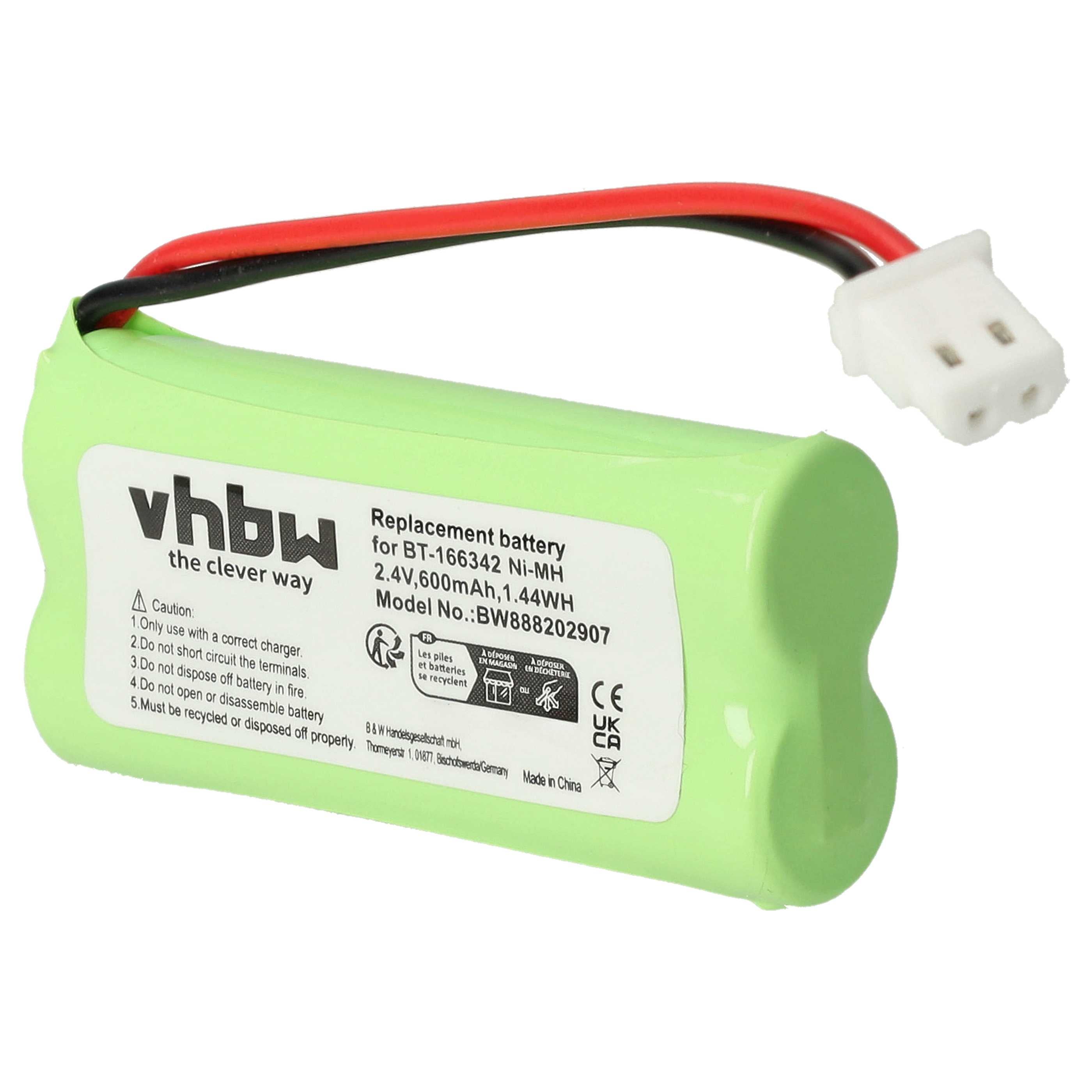 Vhbw Batterie Compatible Avec V-Tech LS6375, S63193 Téléphone Fixe Sans