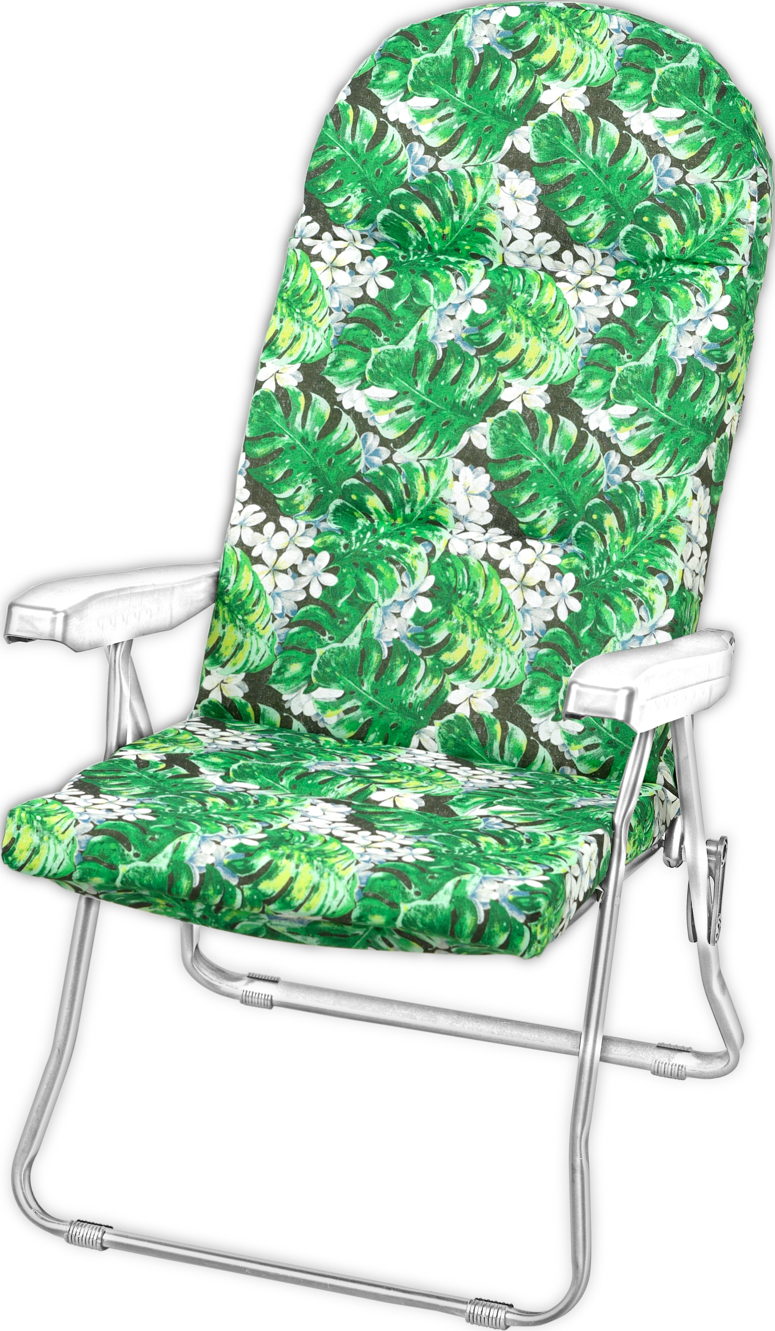 Poduszka na leżak bez podnóżka AMPO zielony czarny 1 szt.