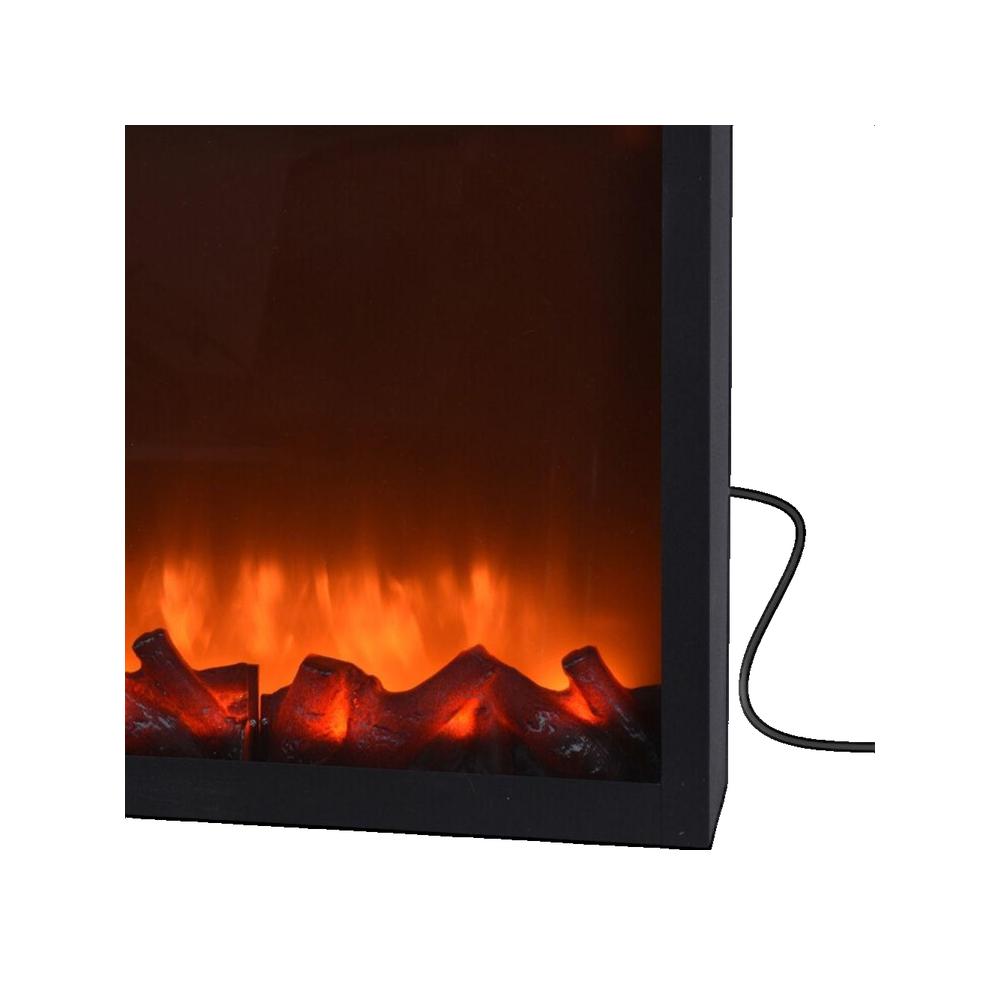 Cheminee de led 41x10x25cm - 3