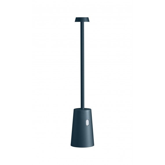 LnD – Lampe De Table Rechargeable EMMA Mini – Corps Aluminium, Base Magnétique, Autonomie Jusqu'à 48h, Réglage Tactile