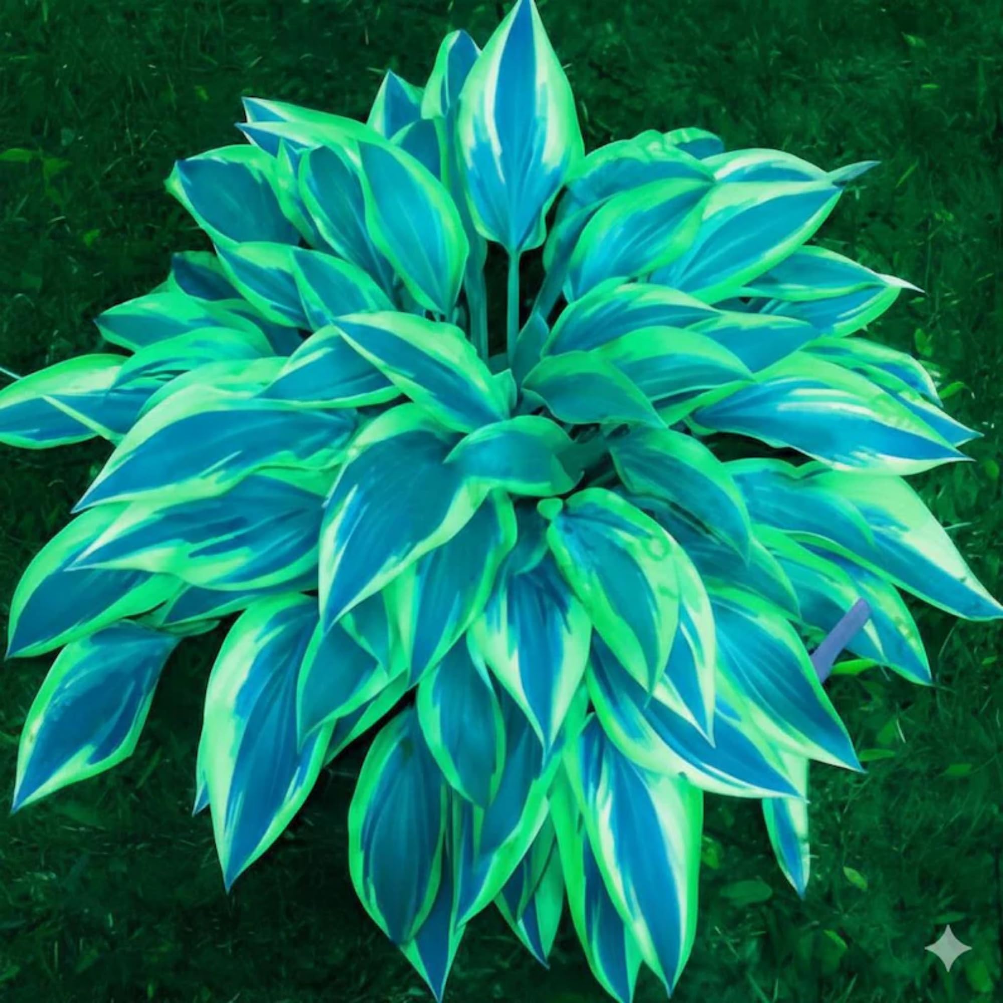 1000 graines d'hosta, graines de fleurs herbacées en forme de cœur, aux feuilles luxuriantes et aux couleurs éclatantes. - 5