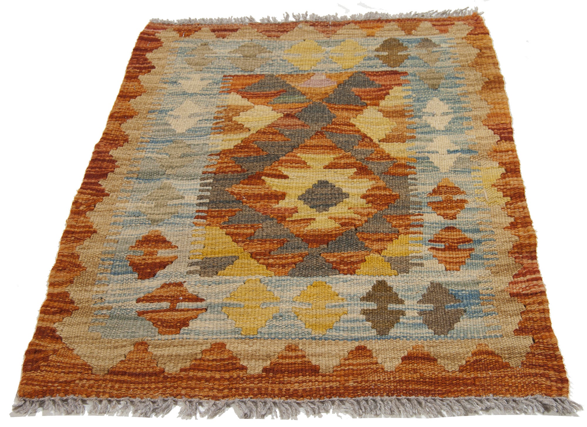 Mayted Afghanistan Original Authentic Mated Mated Carpet 59x52 CM | Leroy Merlin