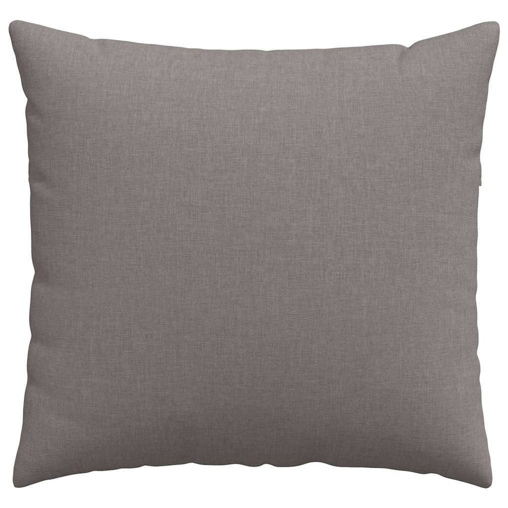 Coussins de canapé 2 pcs Taupe 50 x 50 cm tissu vidaXL - 6
