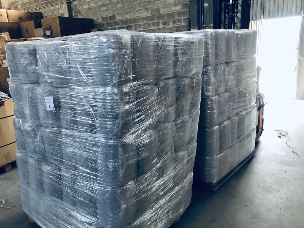 Bobina Rollo bayeta Punto Azul 2,5 kg. Industrial o Particular (se Puede Cortar a la Medida Que desee). Calidad Maxima absorcion y Limpieza. (Gris) - 3