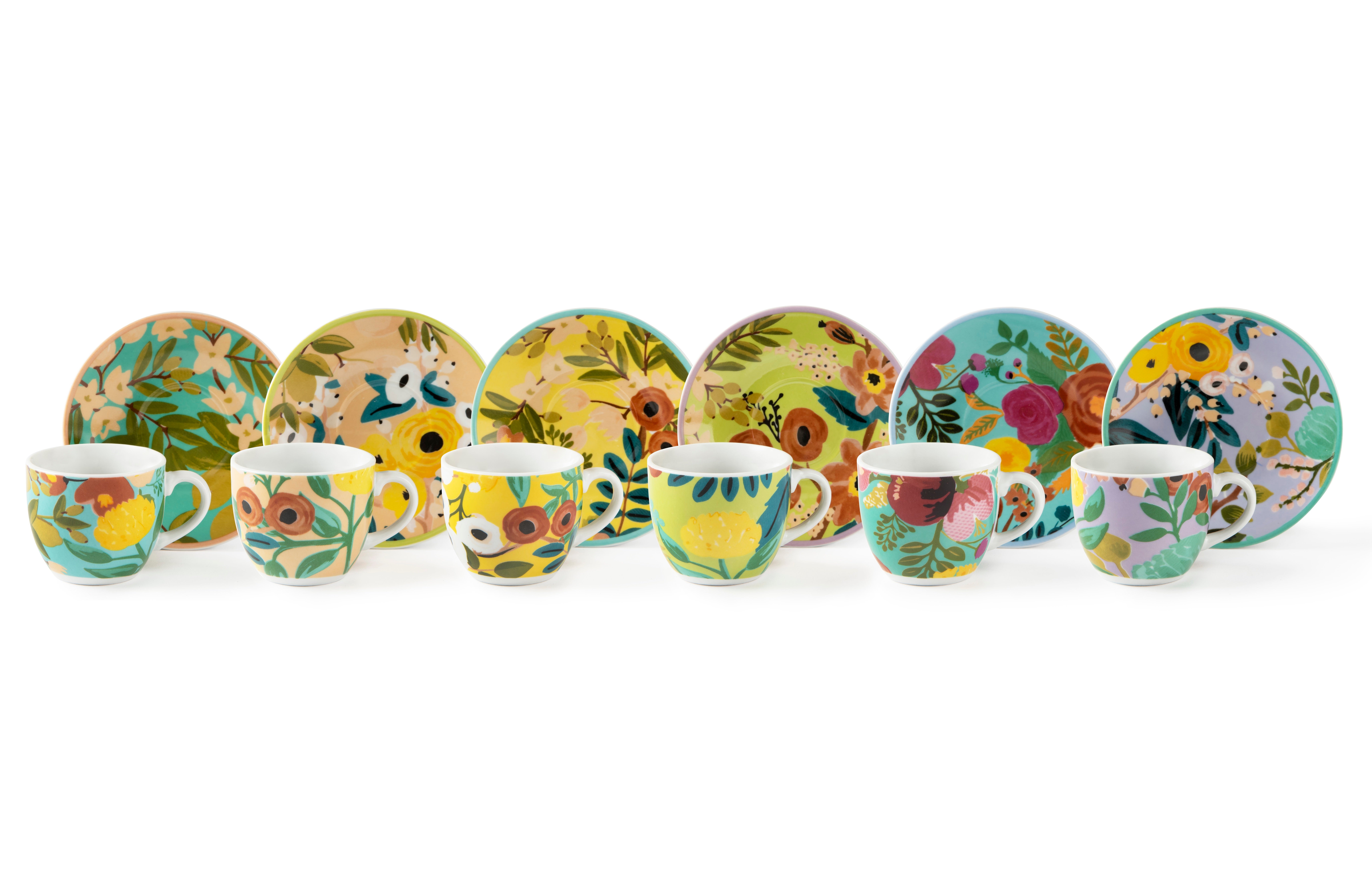MAURY'S TAZZINE CAFFÈ EXPRESS IN CERAMICA MULTI COLOR