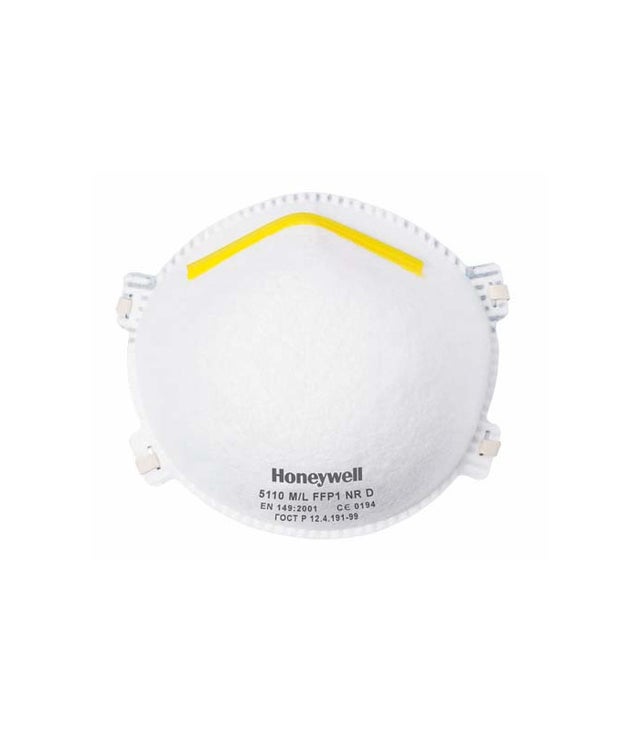 Honeywell - Masque jetable anti-poussière sans soupape 5110 - FFP1D (boite de 20 pieces) - 1005580