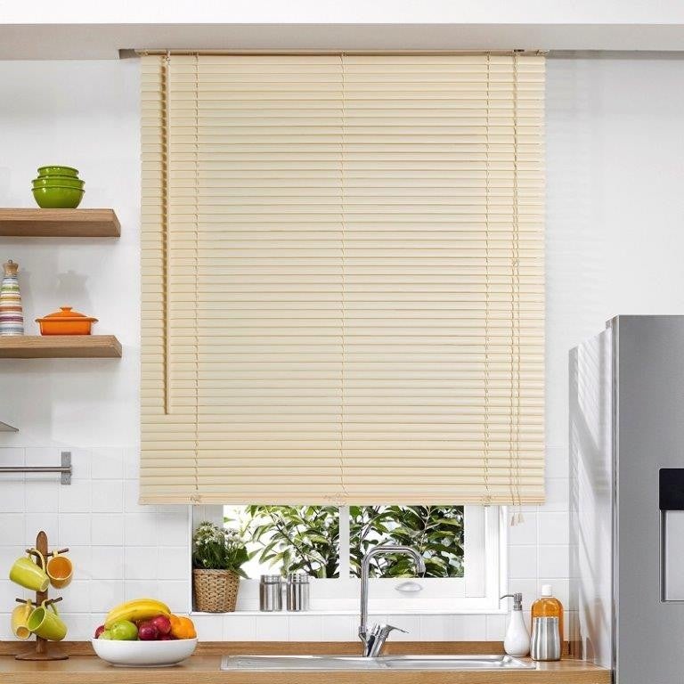 Store vénitien PVC, Store venitien flexible et résistant VENETO Ivoire 45X130 - 7