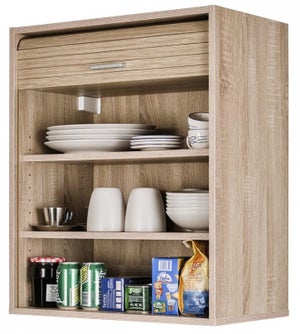 Rideau Meuble Cuisine Auto-Adhésif - Rideaux Armoire Sans Perçage, Souple Et Infroissable Pour Cuisine, Salon Et Chambre