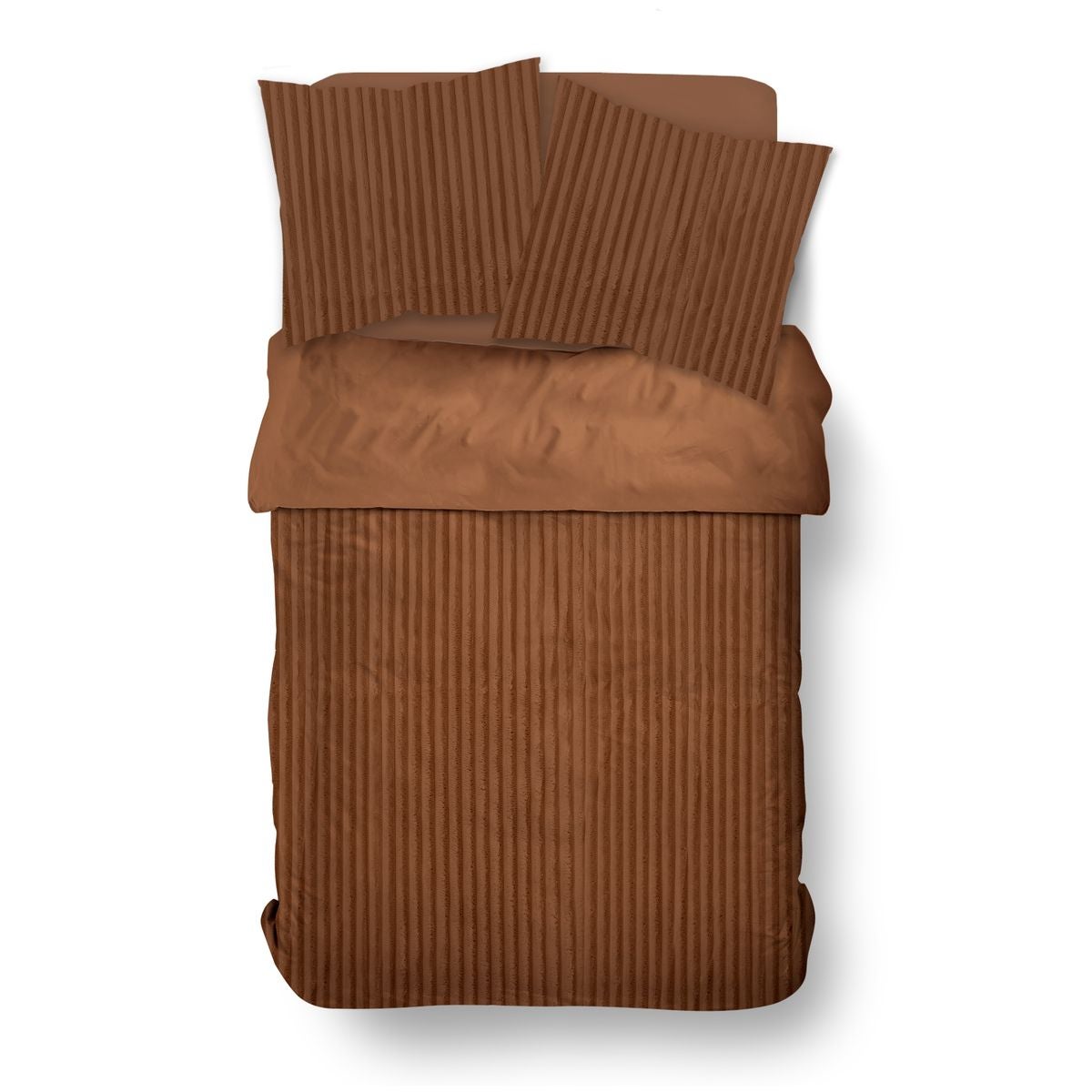 Parure de lit uni polaire MOKA - 4