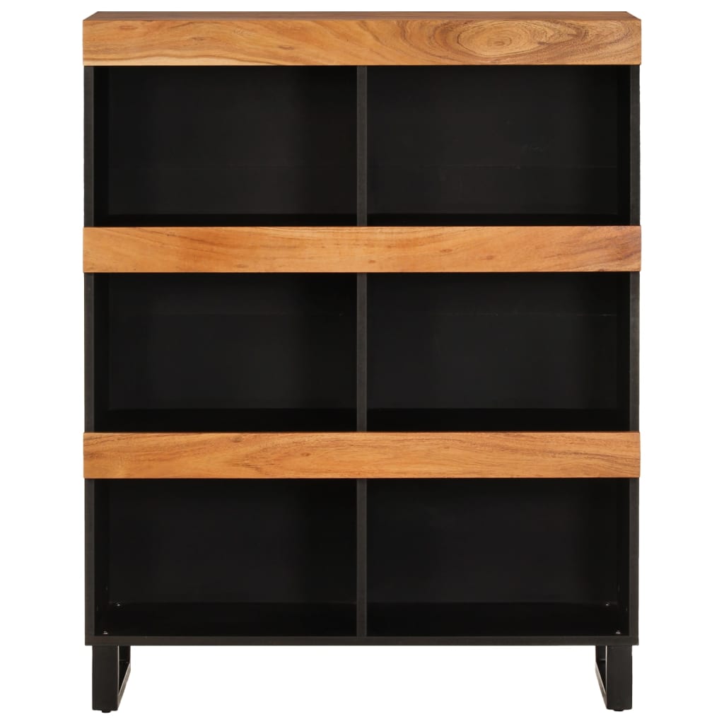 Armoire latérale 85x33x107 cm bois massif d'acacia vidaXL - 4