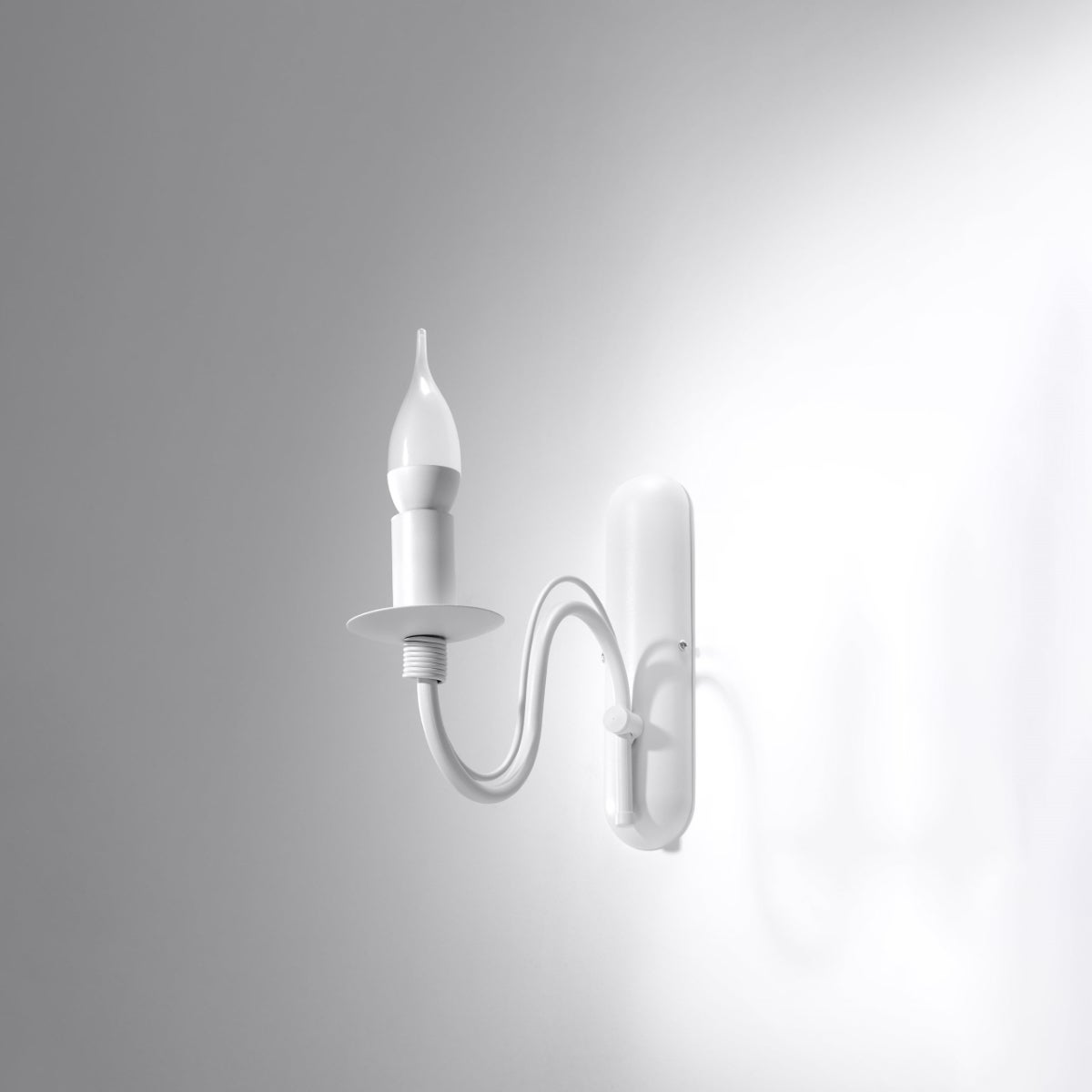 Kinkiet VIVOW biały LED 4000K - 6x25x25cm Sollux