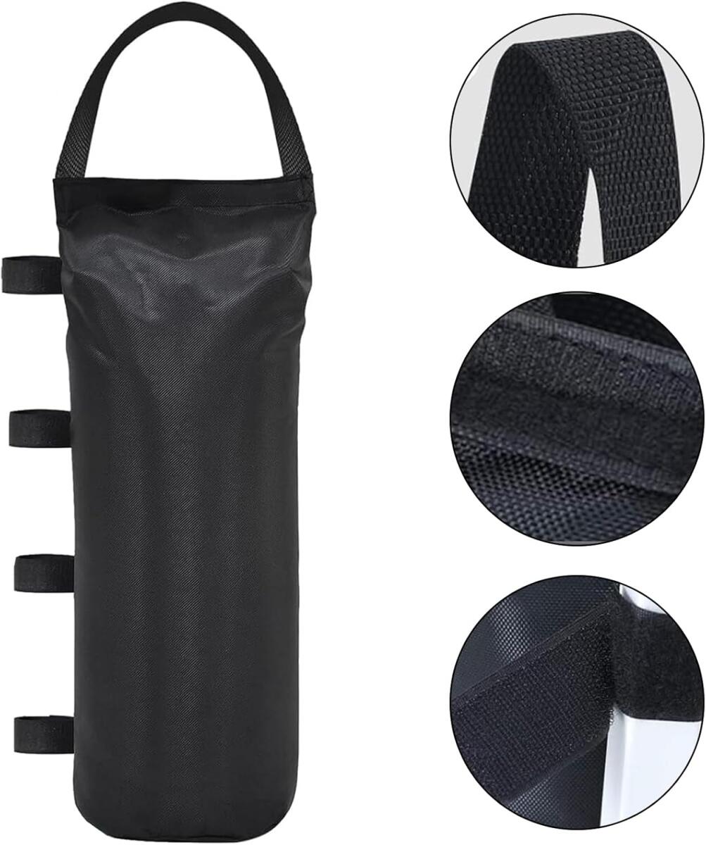 Lot de 4 sacs de lestage pour tonnelle, sac de lestage épais, poids de 40 kg pour tonnelle, pour auvent, tente, lestage tonnelle (Oxford 600D - 50 x 1 - 3