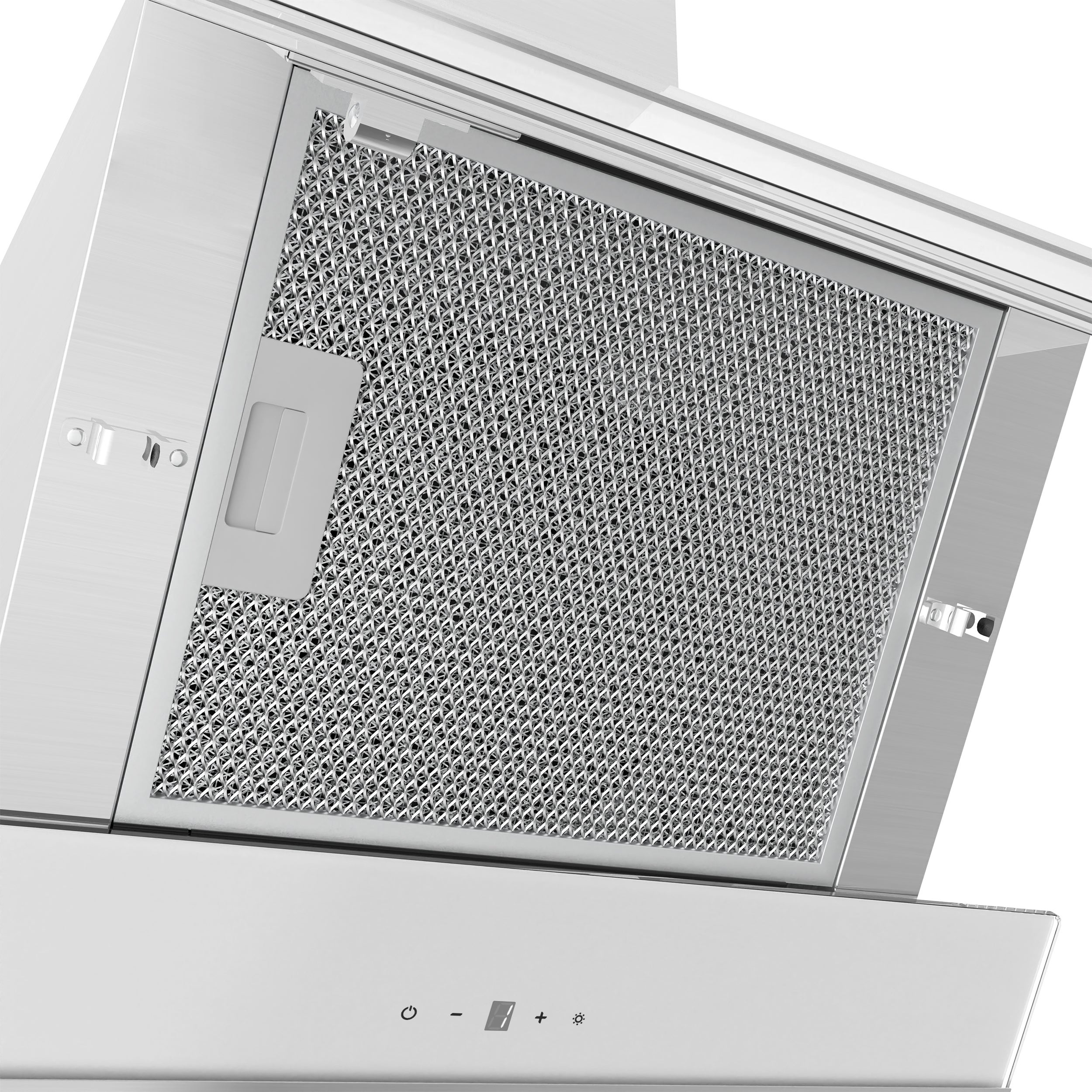 CIARRA Hotte Aspirante 60cm 650m³/h A+++ 4 Vitesses avec Booster APP Contrôle Touch Tactile Verre Blanc VM6736NW - 5