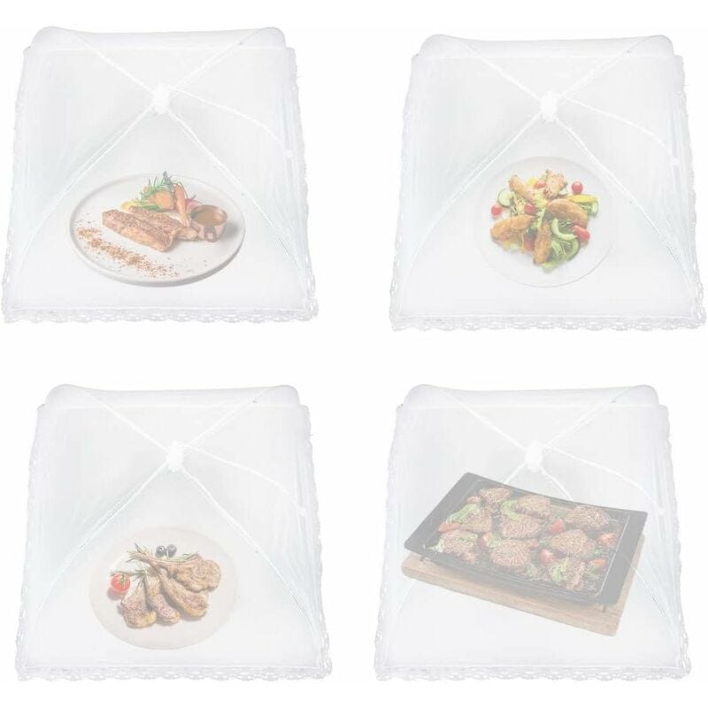 Relaxdays Cloche alimentaire, pour fruits et gâteaux, contre insectes, manger dehors, HxLxP Relaxdays Cloche alimentaire, pour fruits et gâteaux, contre insectes, manger dehors, HxLxP