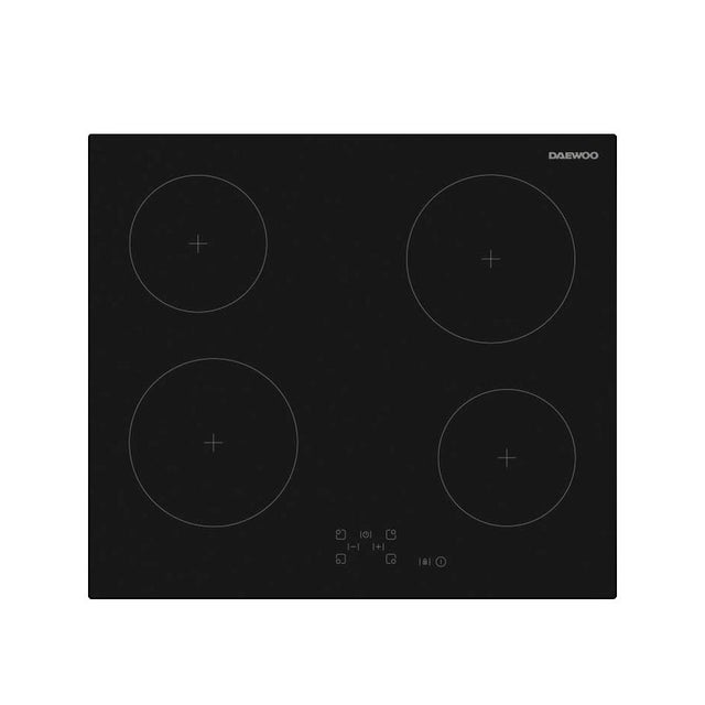 DAEWOO Table de cuisson vitrocéramique 60 cm BH6VTF27BNM