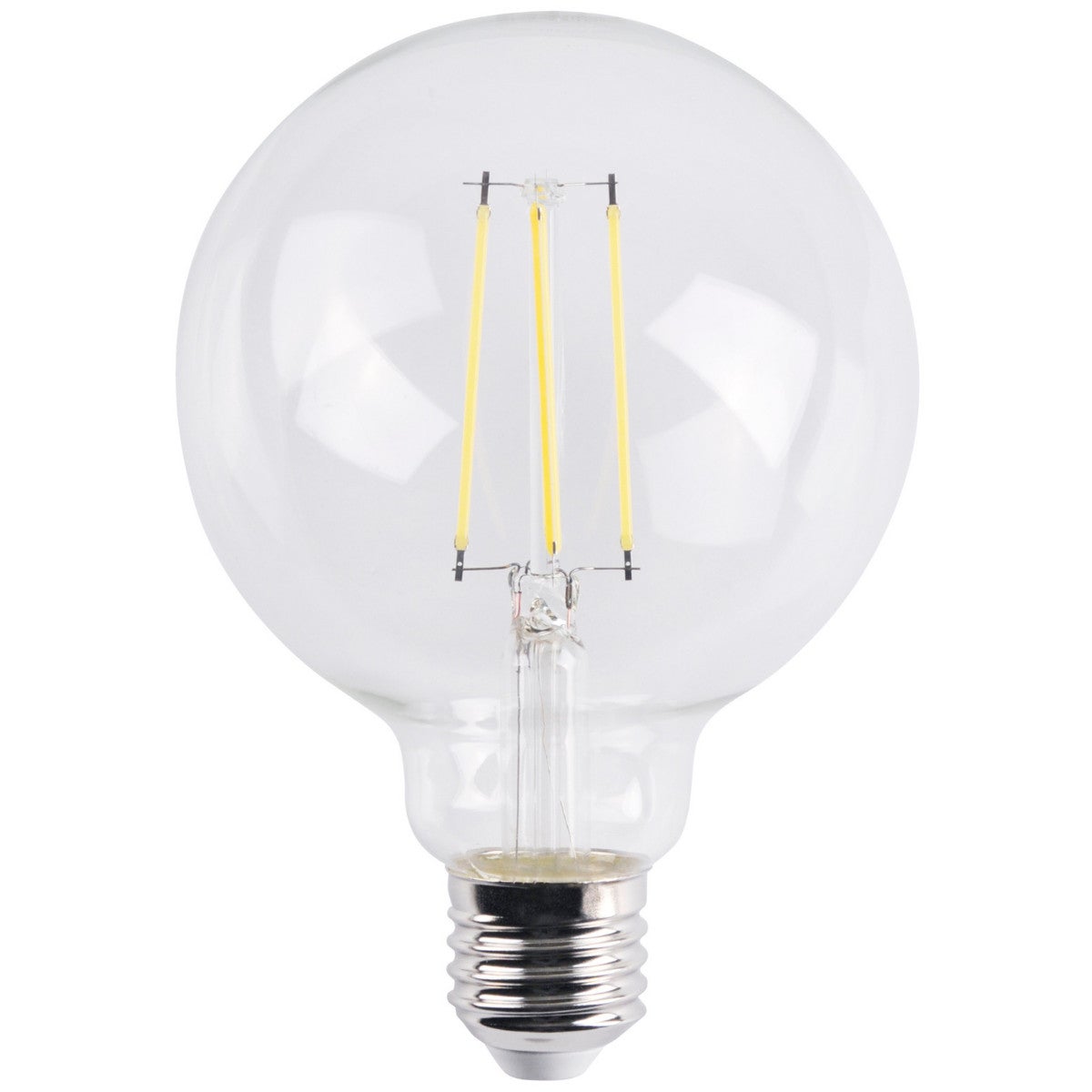 Żarówka LED COB E27 7.5W kulka przezroczysta Neutralna biel 4000K 1055lm Polux