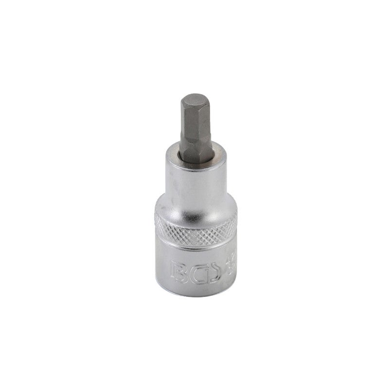 BGS Bit-Einsatz Napęd Kwadrat wewnętrzny 12,5 mm (1/2") Sześciokąt wewnętrzny 7 mm - 4253