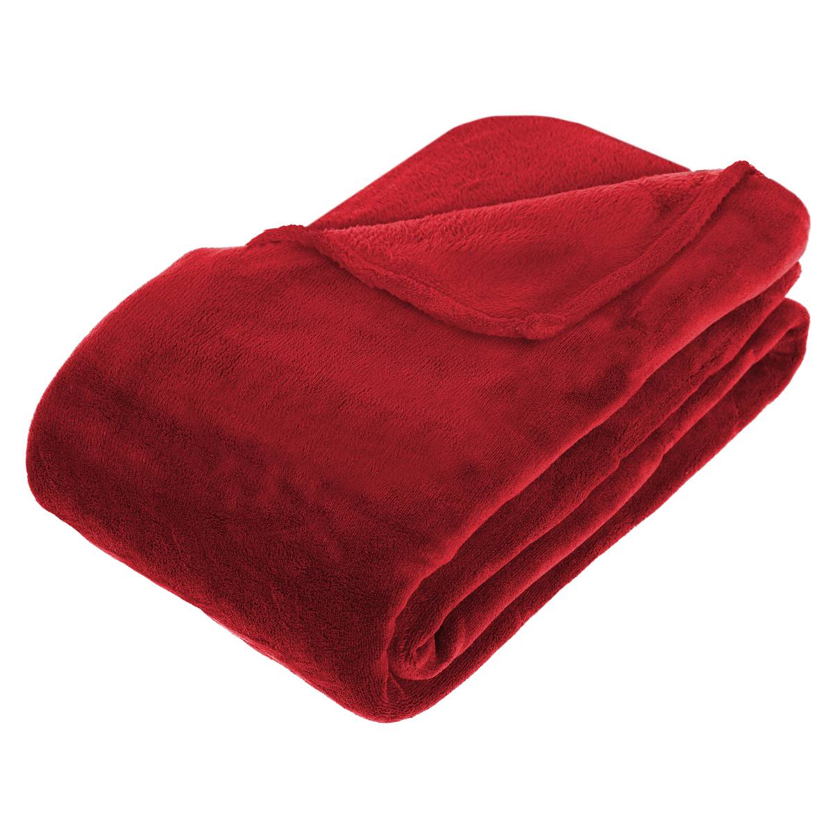 Plaid, jetée de canapé Atmosphera Créateur d'intérieur - Plaid Doux Uni