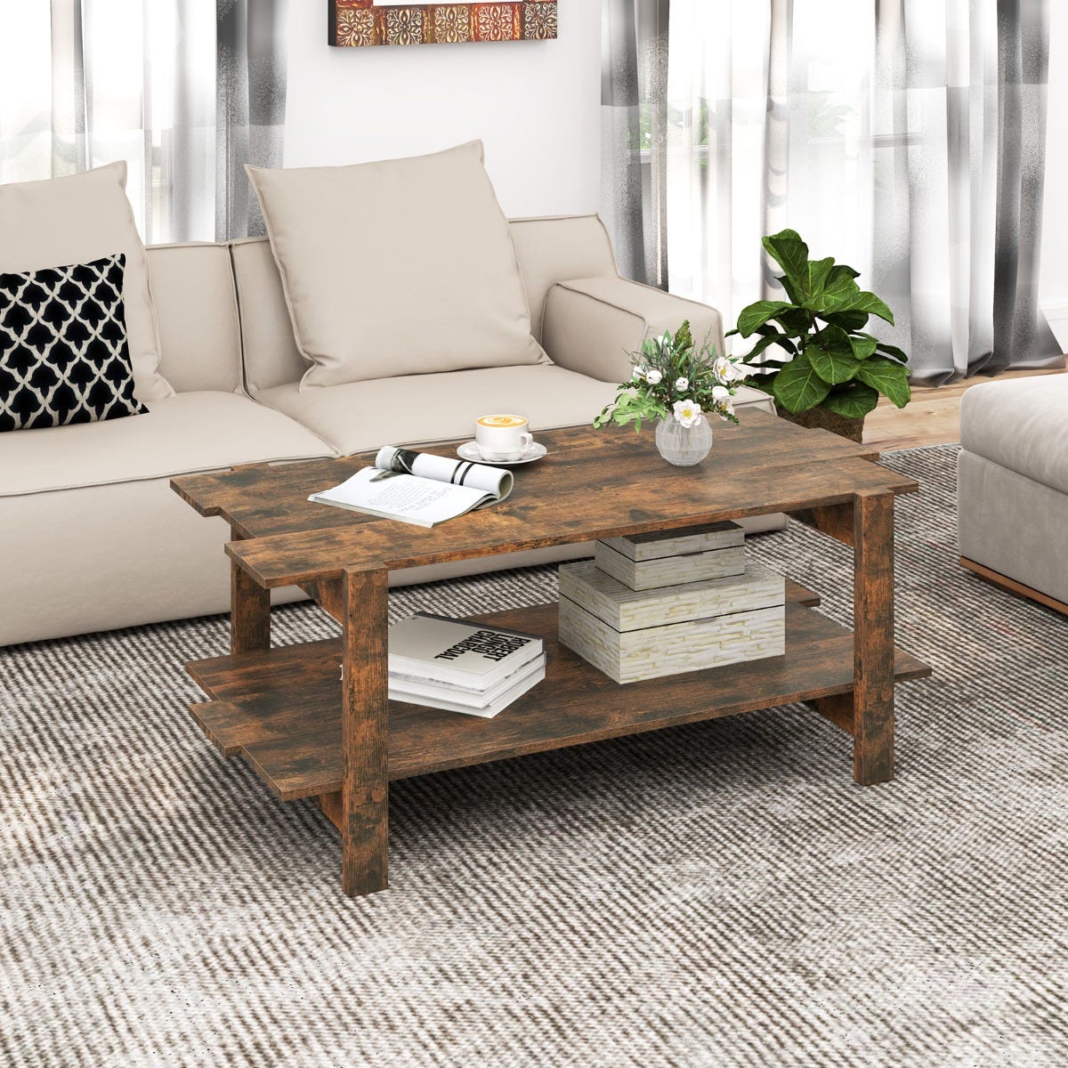 Table Basse Marron Miel 100x100x40 Cm Bois Massif De Pin - Table Basse Marron Miel 100x100x40 Cm Bois Massif De Pin Table Basse Meuble Salon Table Dappoint Table Ronde Bois Massif 86057360 Table Basse Marron Miel 100x100x40 Cm Bois Massif De Pin - Table Basse Marron Miel 100x100x40 Cm Bois Massif De Pin Table Basse Meuble Salon Table Dappoint Table Ronde Bois Massif 86057360