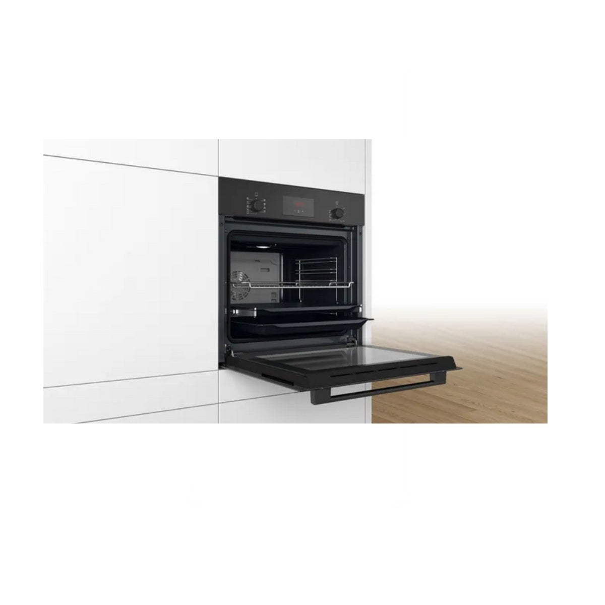 Four intégrable multifonction 66l 60cm ecoclean noir - Bosch HBF134EB2 - 4