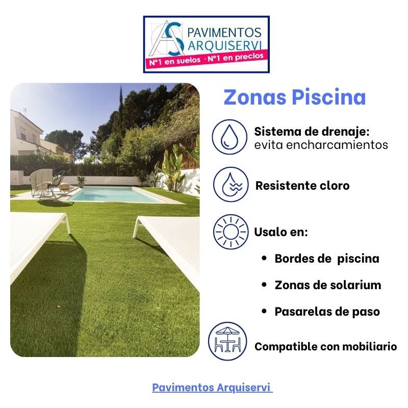 Arquiservi® - Relva Artificial Forever Ultra 20mm Rolo 1x10m (10m²) Densidade Premium Realista Fácil Instalação Jardins e Terraços - 5