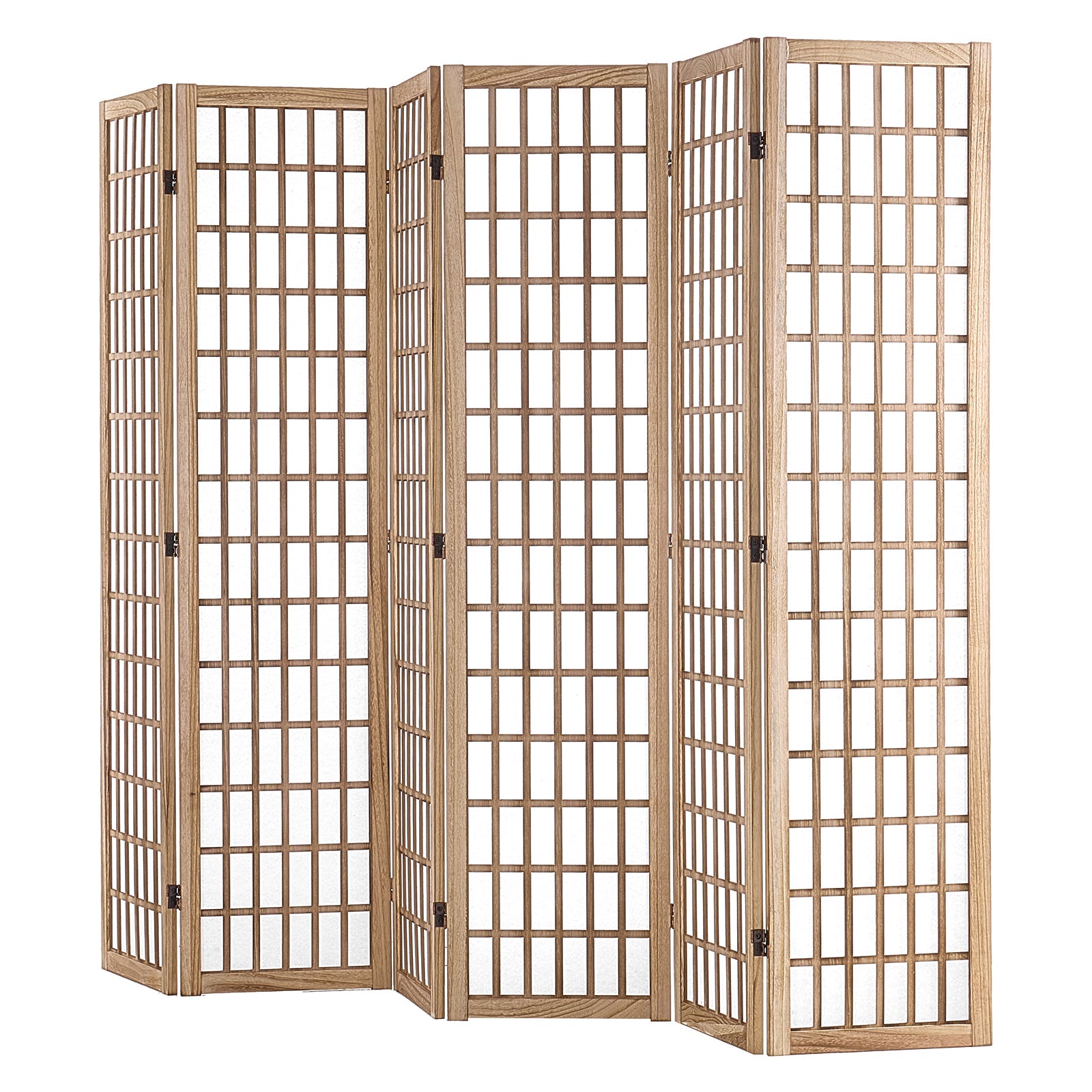 Cloison de Séparation 6 Panneaux,VEVOR Paravent Japonais,Cloison Pliable,Portable pour Séparation de Pièce,Intérieur,Maison,Bureau - 9