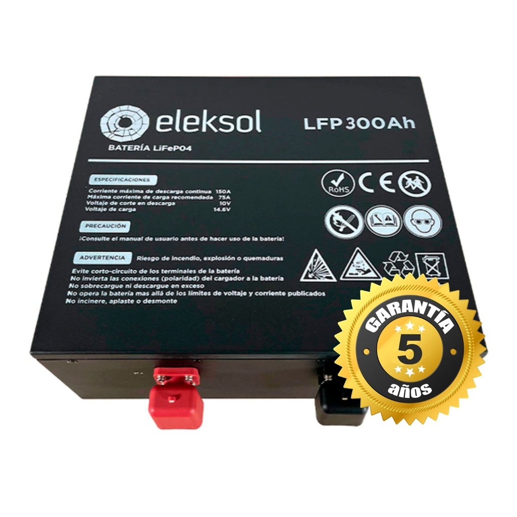 Batteria Litio 300Ah 12V LiFePO4 per Camper a Ciclo Profondo – -IT