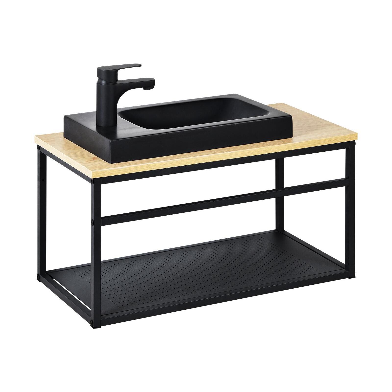 Ensemble lave-mains WILO grande largeur avec robinet 60cm - 2